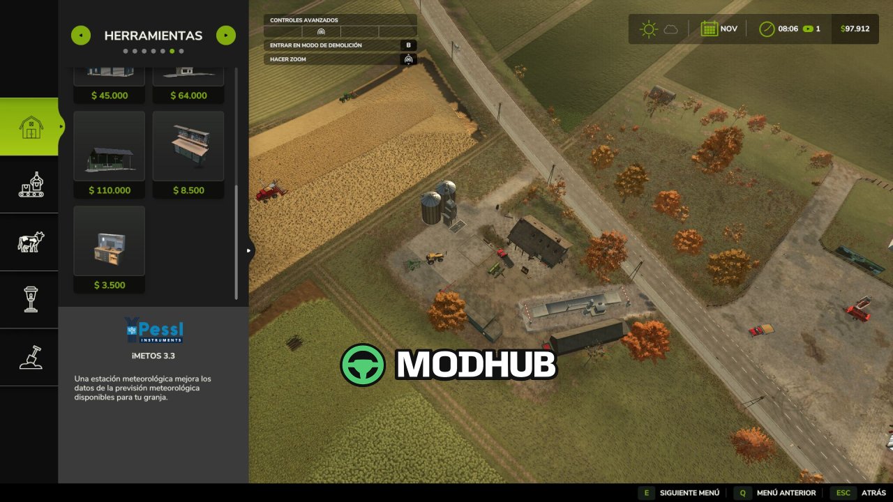Мод Implement Maintenance V1.1 для FS25