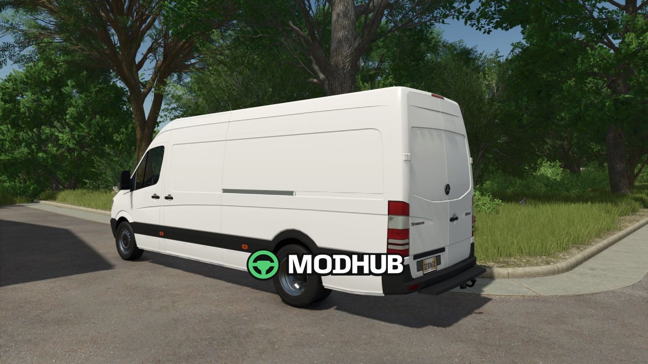 Автомобіль Mercedes-Benz Sprinter Van V1.0 для FS25