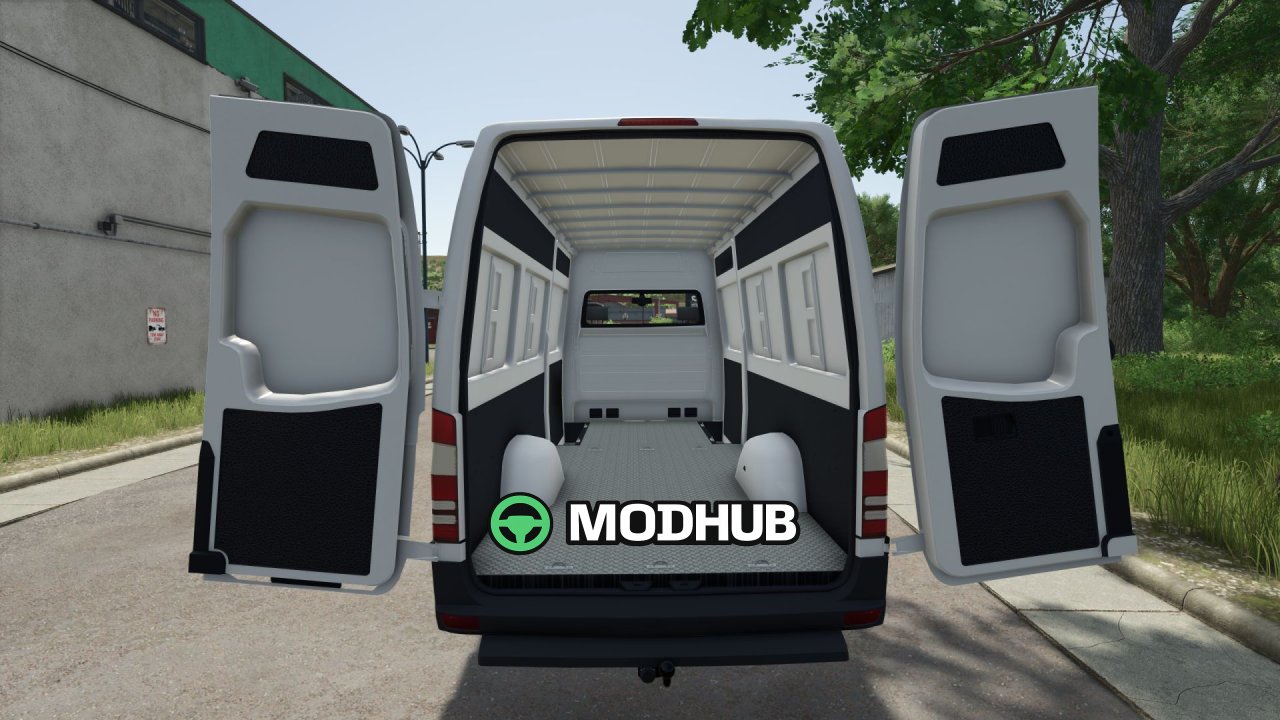 Автомобіль Mercedes-Benz Sprinter Van V1.0 для FS25