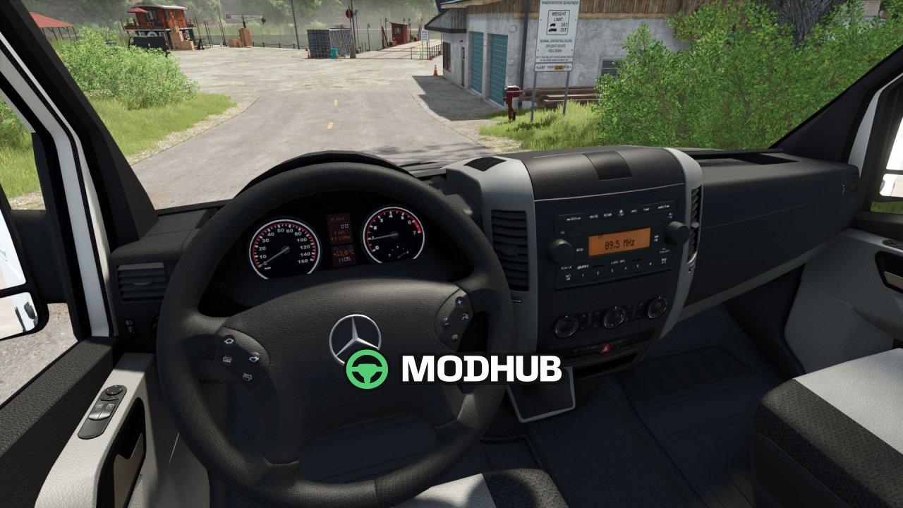 Автомобіль Mercedes-Benz Sprinter Van V1.0 для FS25