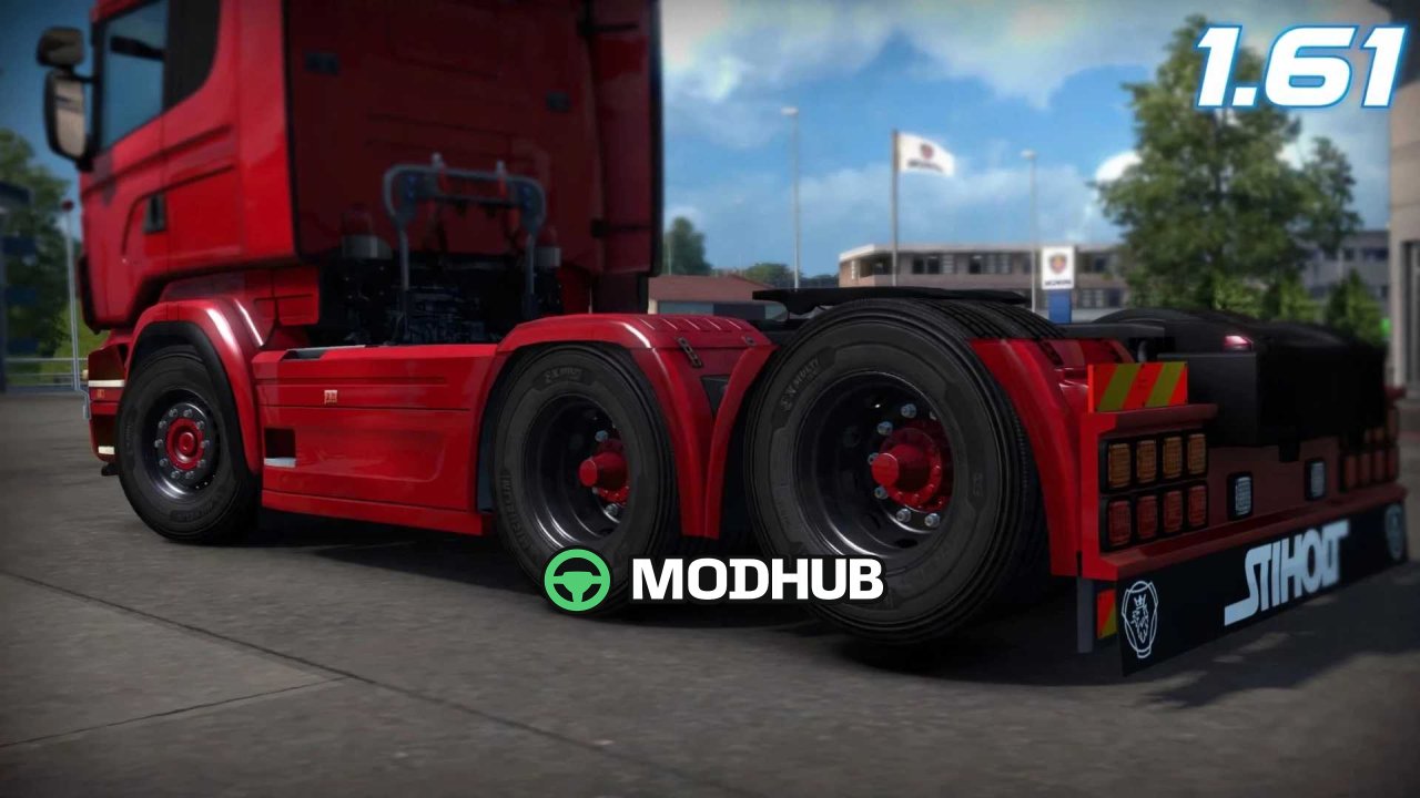 Zestaw kół 50keda Wheels Pack v1.61 do ETS2