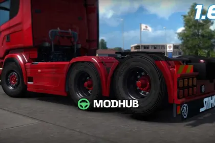 Zestaw kół 50keda Wheels Pack v1.61 do ETS2 — 2