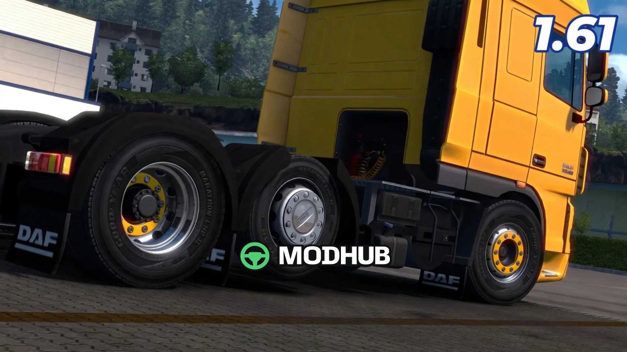 Zestaw kół 50keda Wheels Pack v1.61 do ETS2