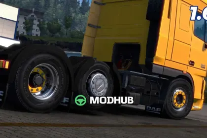 Zestaw kół 50keda Wheels Pack v1.61 do ETS2 — 3