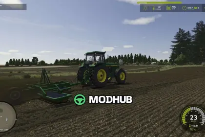 Розкидач/коток Lizard Lek o 6M Roll v1.0 для FS25