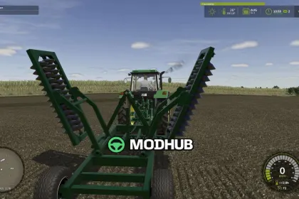 Розкидач/коток Lizard Lek o 6M Roll v1.0 для FS25 — 5