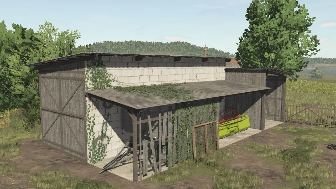 Новий Практичний Shed для Техніки у Farming Simulator 25