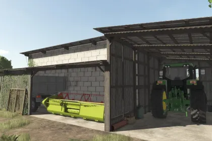 Новий Практичний Shed для Техніки у Farming Simulator 25 — 2