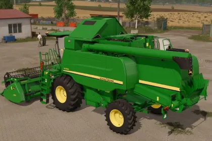 Комбайн John Deere W Series для Farming Simulator 25 — 3