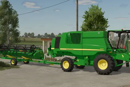 Комбайн John Deere W Series для Farming Simulator 25 — 5