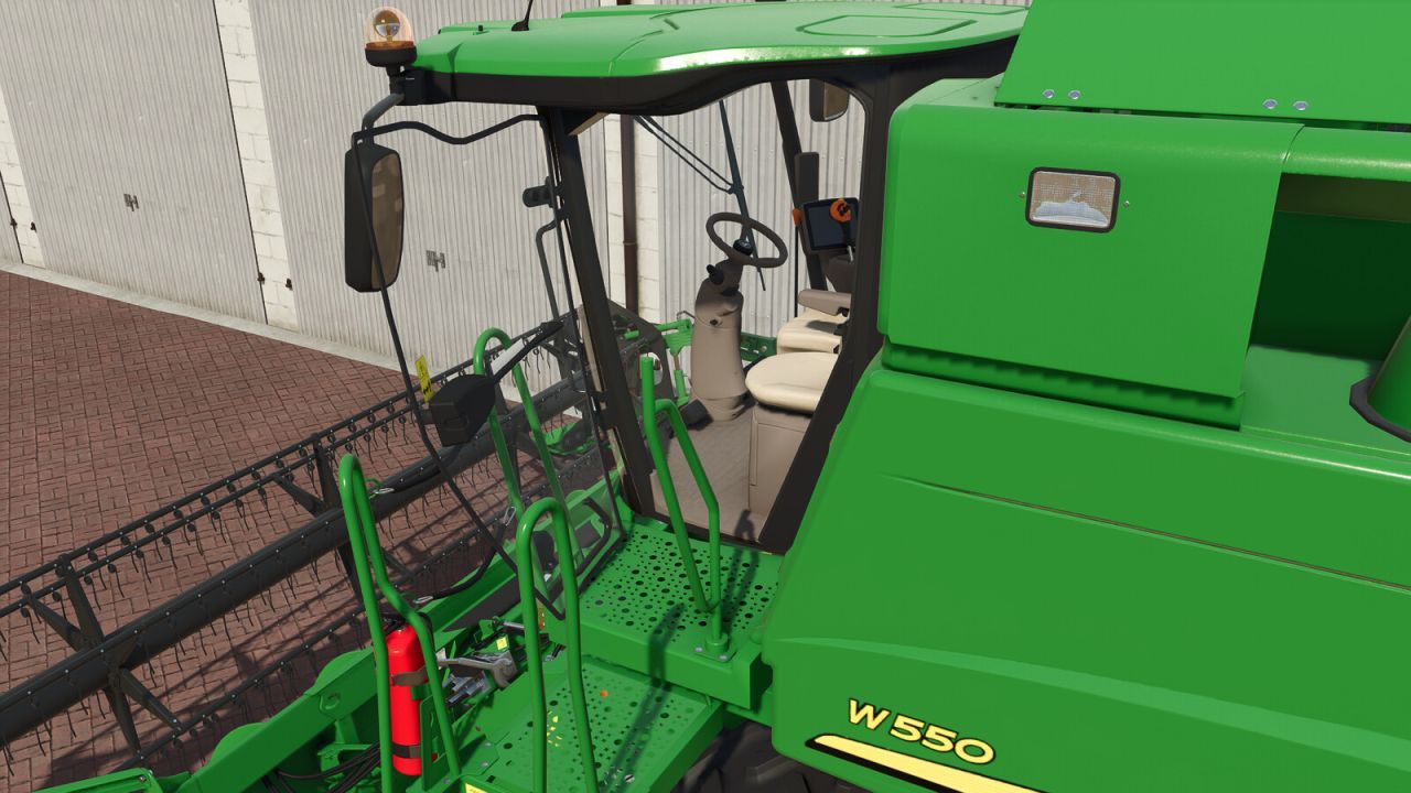 Комбайн John Deere W Series для Farming Simulator 25
