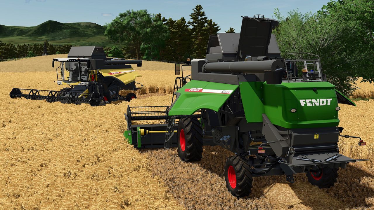 Комбайн Fendt 5275 CSL для Farming Simulator 25