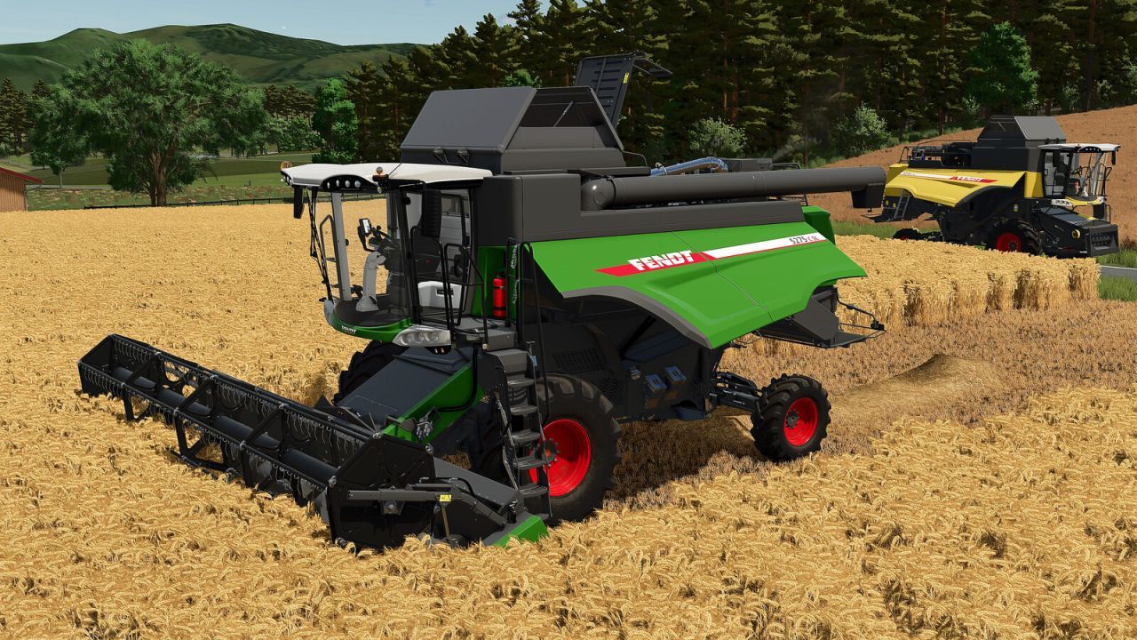 Комбайн Fendt 5275 CSL для Farming Simulator 25