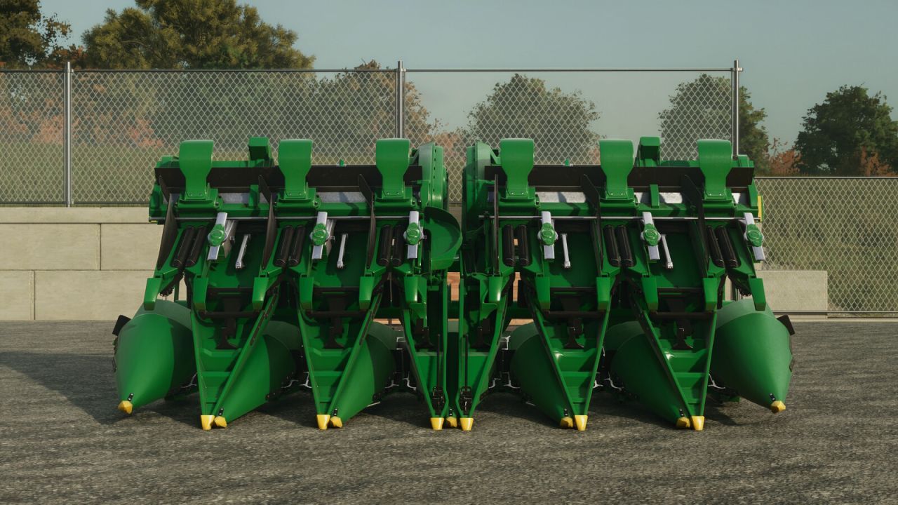 Кукурудзяні жатки John Deere 612FC/712FC для Farming Simulator 25