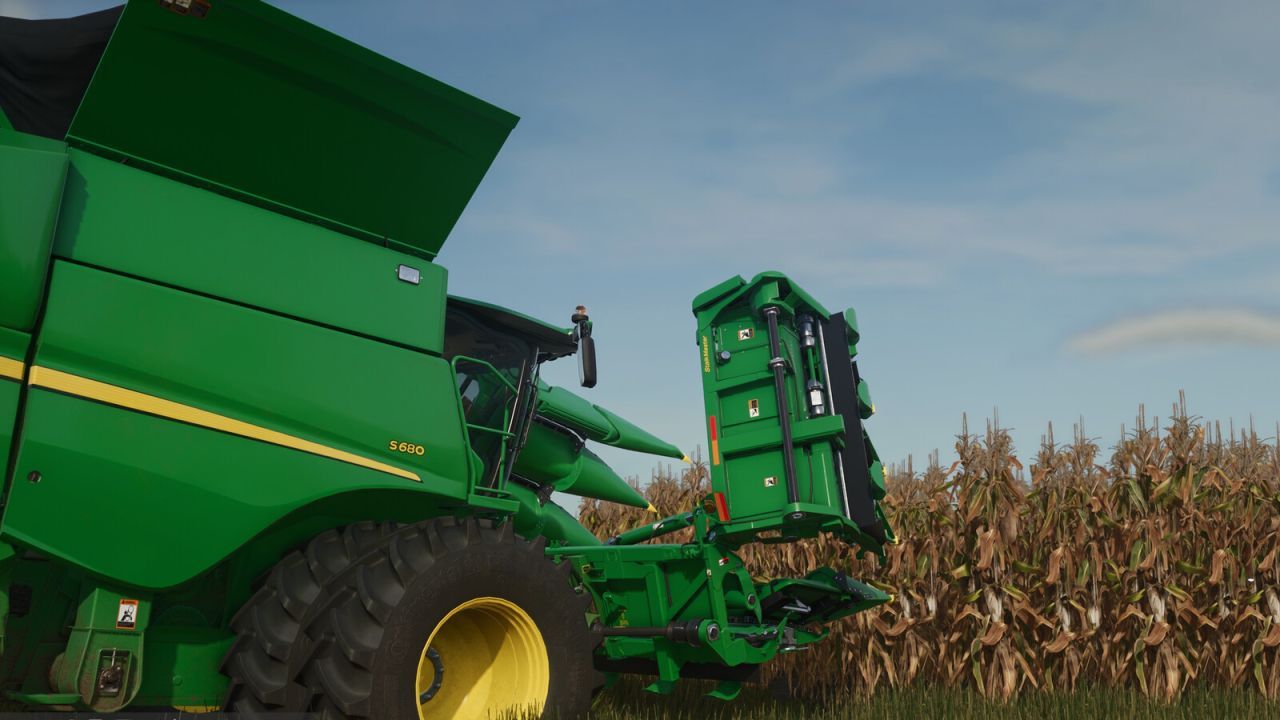 Кукурудзяні жатки John Deere 612FC/712FC для Farming Simulator 25