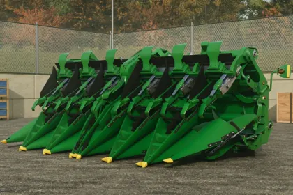 Кукурудзяні жатки John Deere 612FC/712FC для Farming Simulator 25 — 5