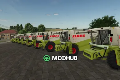 Комбайн CLAAS Lexion 410-480 V1.0.4.4 для FS25
