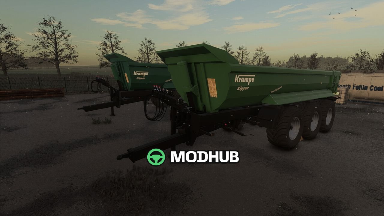 Причіп Krampe HP30 V1.0 для FS25