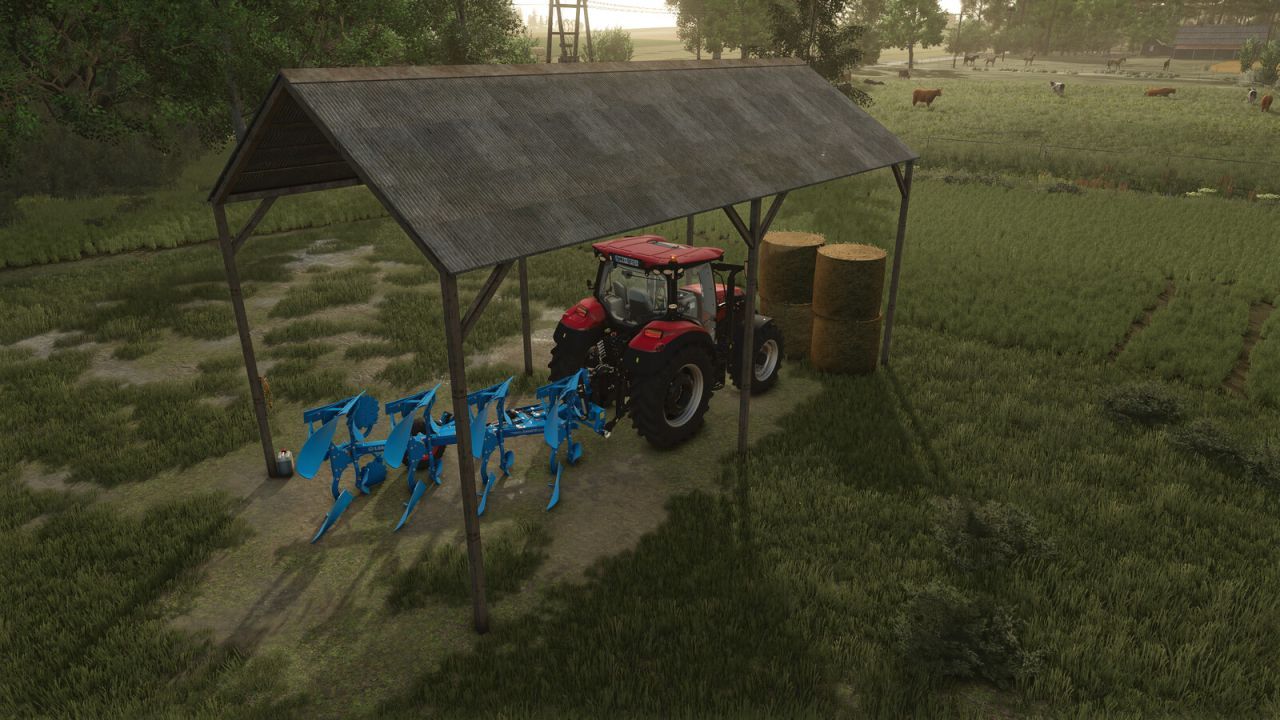 Neuer Holzschuppen für Maschinen in Farming Simulator 25