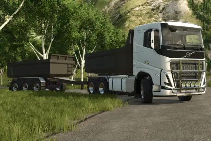 Причіп- самоскид Tipper Trailer для Farming Simulator 25