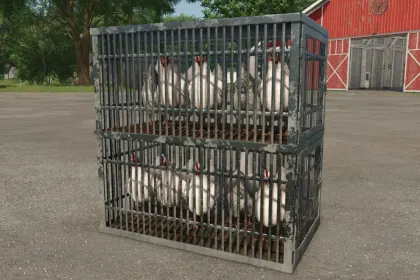 Клітка для транспортування курей для Farming Simulator 25 — 3
