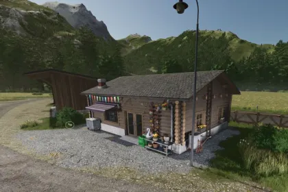 Alpine Farm Shop for Farming Simulator 25