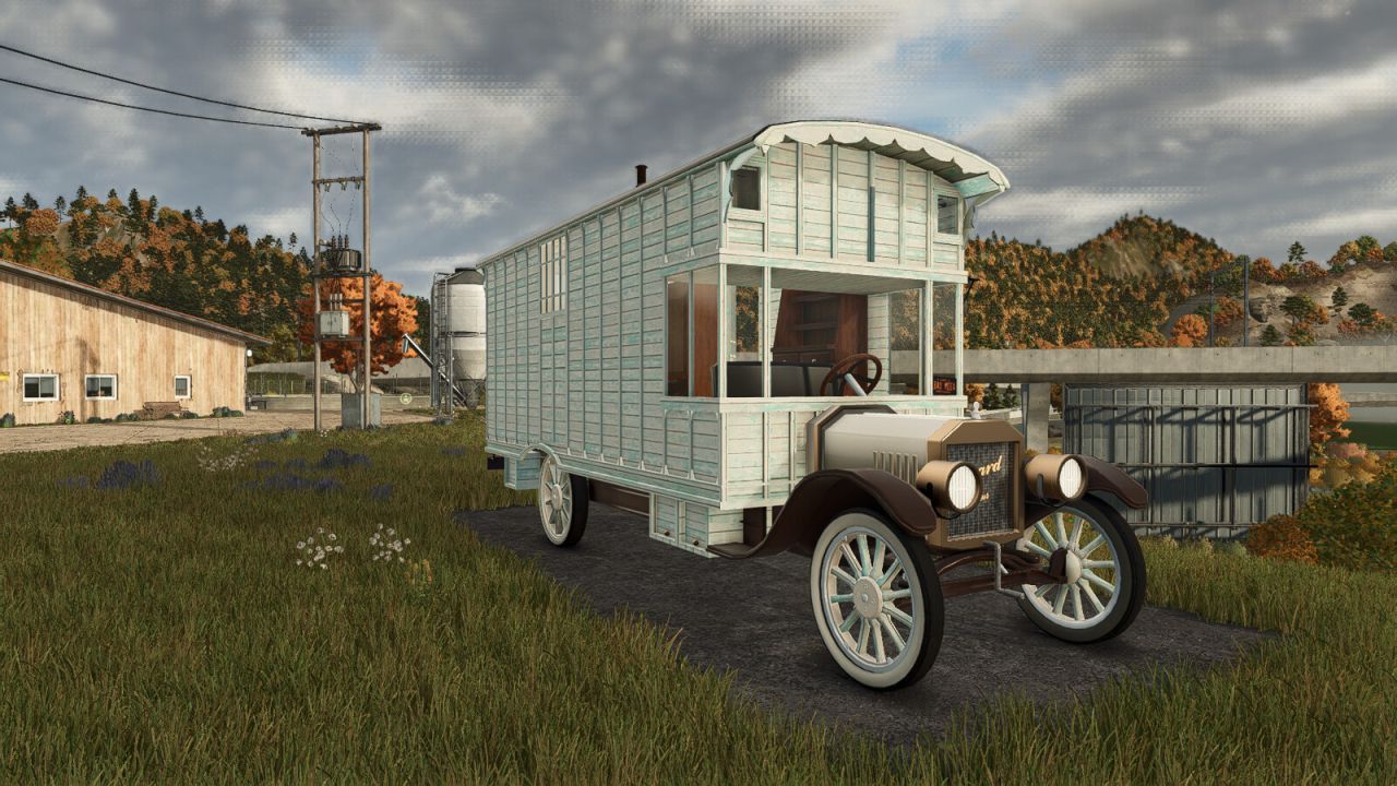 Караван Lizard T 1914 для Farming Simulator 25