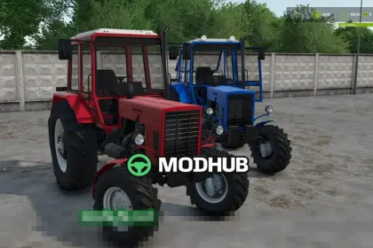 Мод на трактори MTZ 82UK MB для Фермер Симулятор 25 — 2