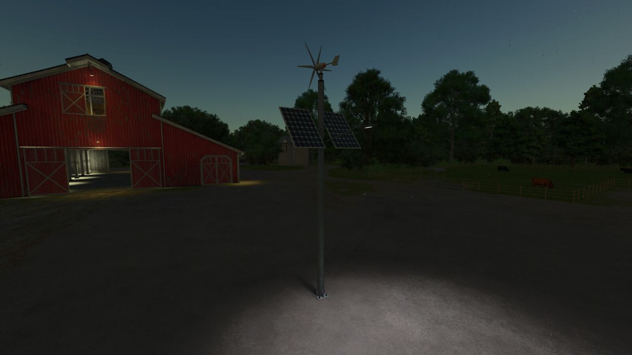 Efficient Small Wind Generator With Lamp — Wind Generator with Lamp for Farm Profit and Decor