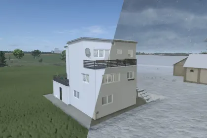 Будинок Multi-Family House для Farming Simulator 25
