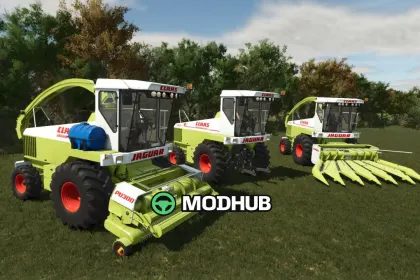 Комбайн CLAAS Jaguar 695 V1.1 для FS25