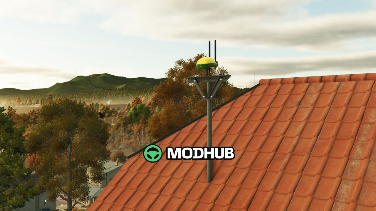 RTK-станції John Deere V1.0 для FS25