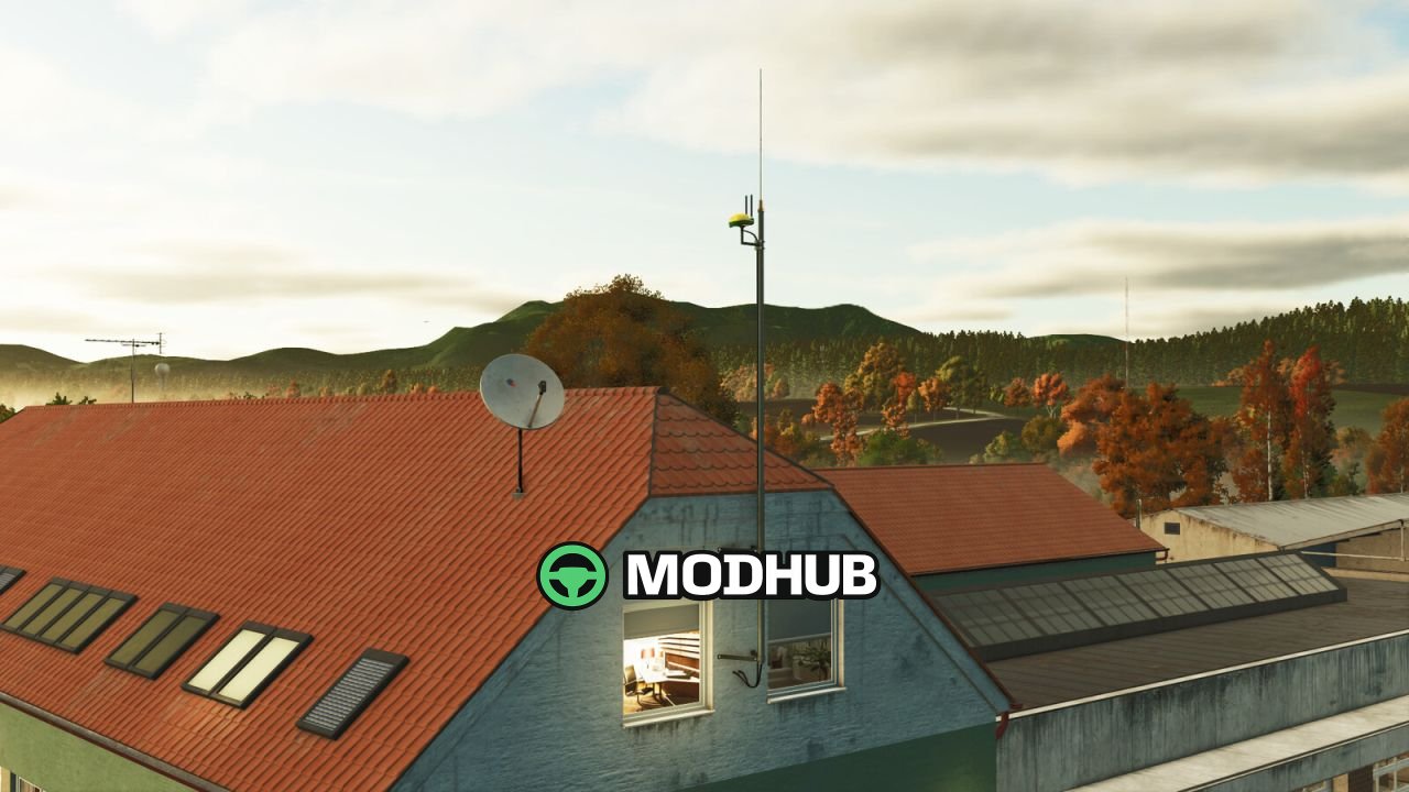 RTK-станції John Deere V1.0 для FS25