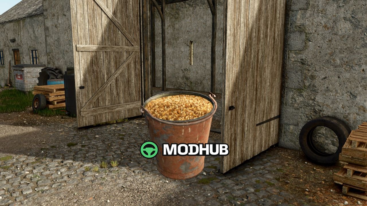 Ковші Buckets Pack V1.2 для FS25