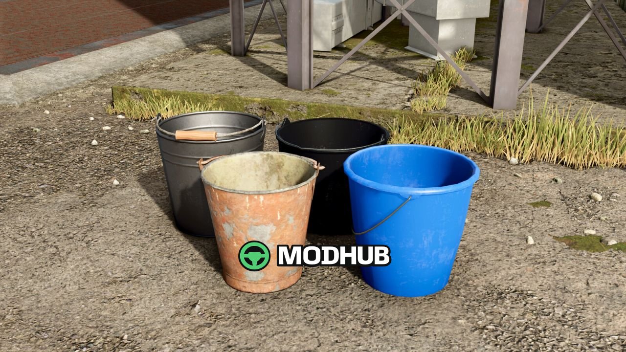 Ковші Buckets Pack V1.2 для FS25