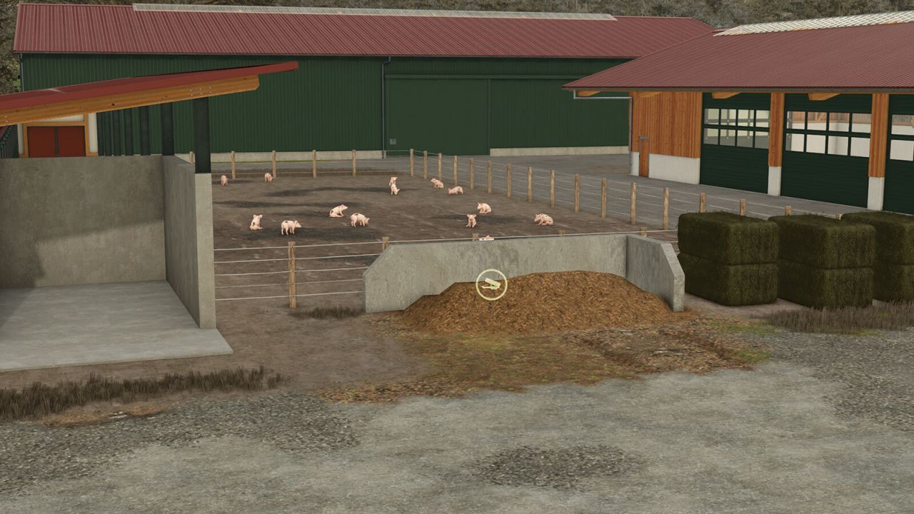 Efektywny Small Manure Heap Pack — Kompaktowe Gnojowe Kupy dla FS25 - Zrzuty ekranu