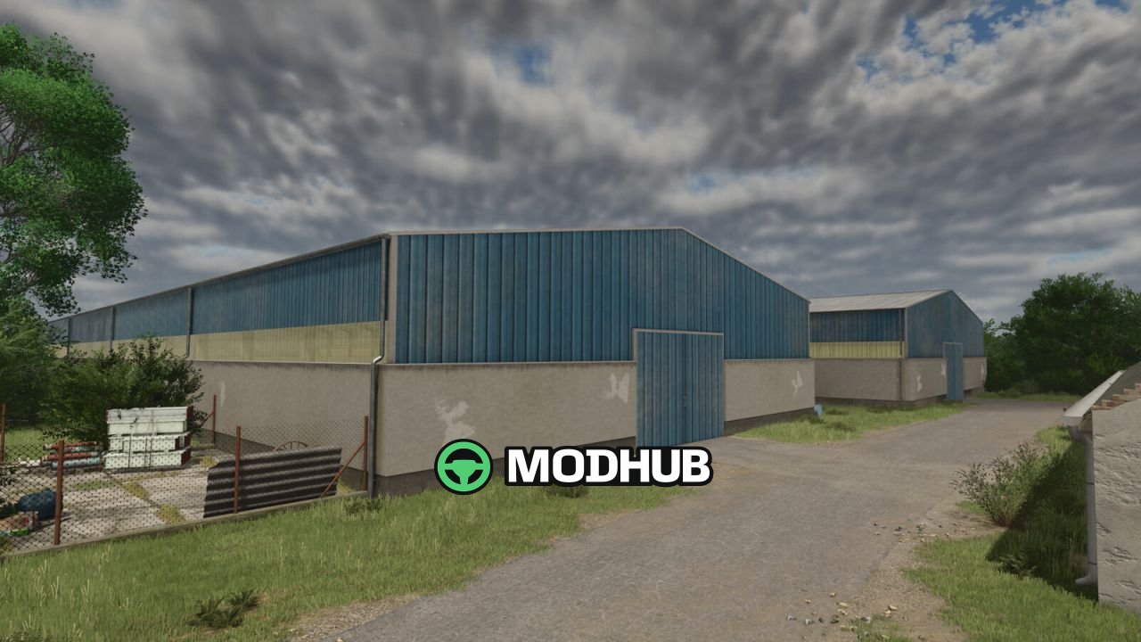 Зерносховища Grain Storage Pack V1.0 для FS25
