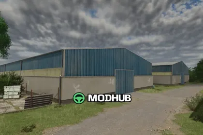 Зерносховища Grain Storage Pack V1.0 для FS25 — 2
