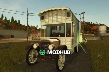 Караван Lizard T 1914 V1.0 для FS25 — 2