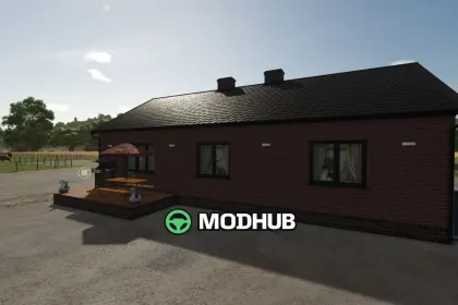 Будинок з цегли New Brick House V1.0 для FS25 — 2