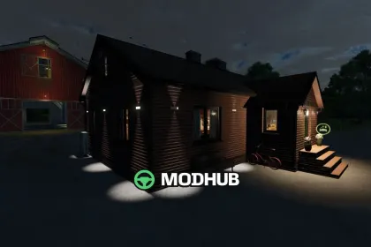 Будинок з цегли New Brick House V1.0 для FS25 — 3
