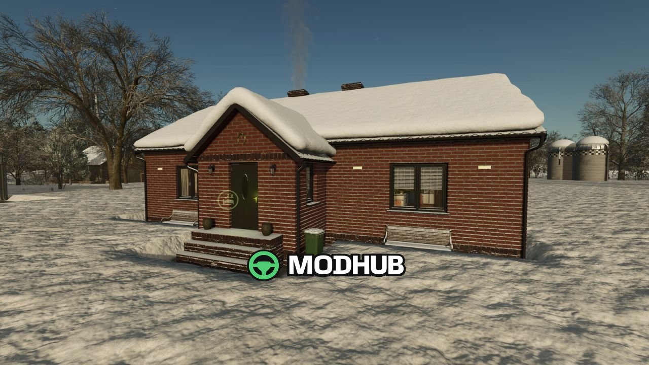Будинок з цегли New Brick House V1.0 для FS25
