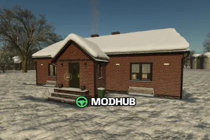 Будинок з цегли New Brick House V1.0 для FS25 — 4