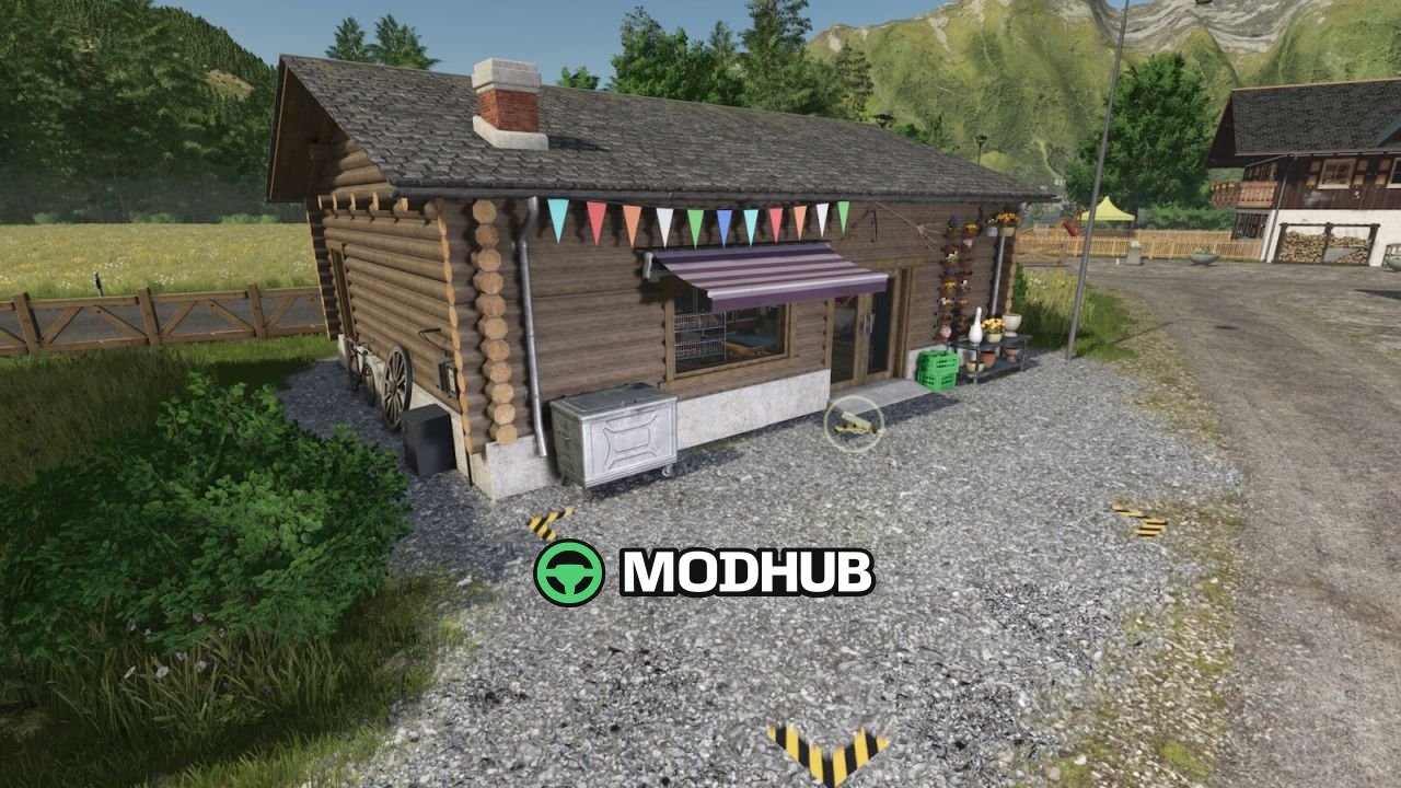 Магазин Alpine Farm Shop V1.0 для FS25