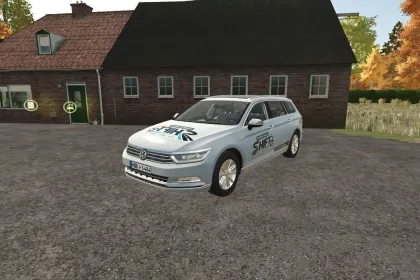 Texture Volkswagen Passat B8 2015 Driving School Shift for Farming Simulator 25