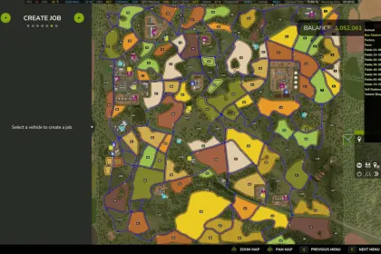 AutoDrive Recanto da Alvorada 2x для Farming Simulator 25
