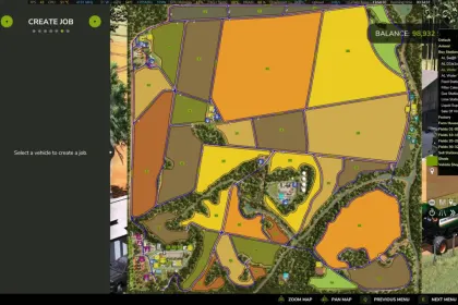 AutoDrive Fazenda Agua Limpa для Farming Simulator 25