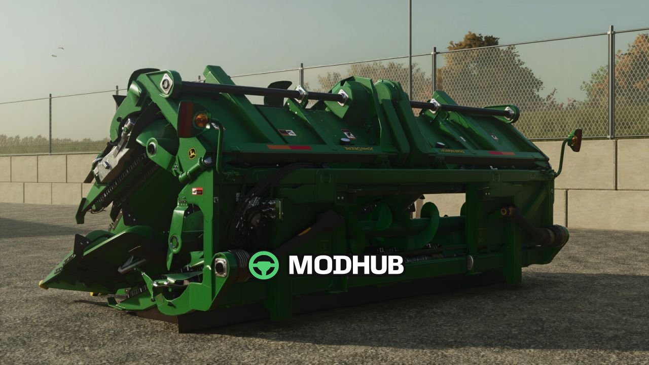Жатка кукурудзяна John Deere 612FC/712FC V1.0 для FS25