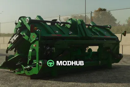 Жатка кукурудзяна John Deere 612FC/712FC V1.0 для FS25 — 4