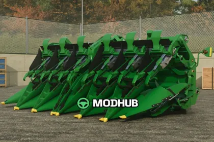 Жатка кукурудзяна John Deere 612FC/712FC V1.0 для FS25 — 5